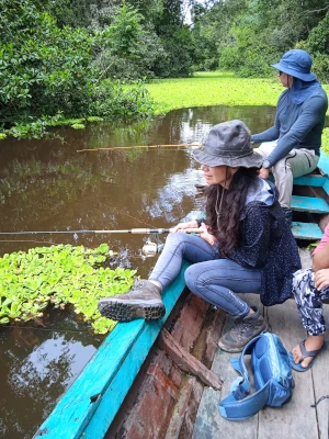 Vida silvestre del Amazonas, tours Perfecto para la pesca sostenible